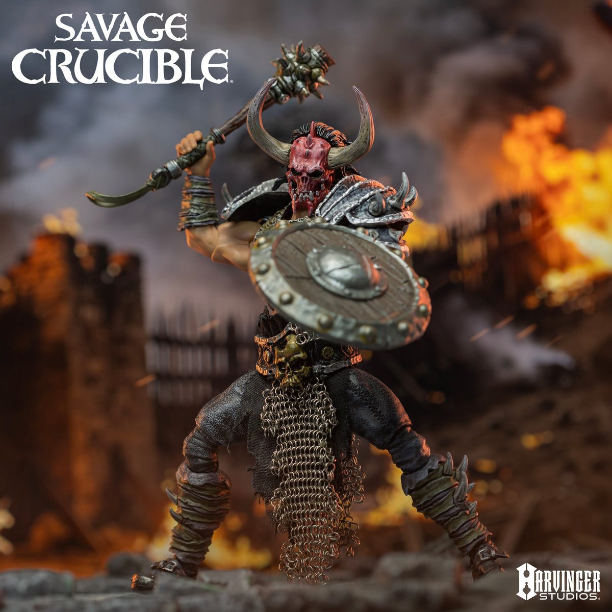 【2027年1〜3月発送予定】 Savage Crucible 骨のヴァルクル (Varkul of the Bone) Harvinger Studios SCK
