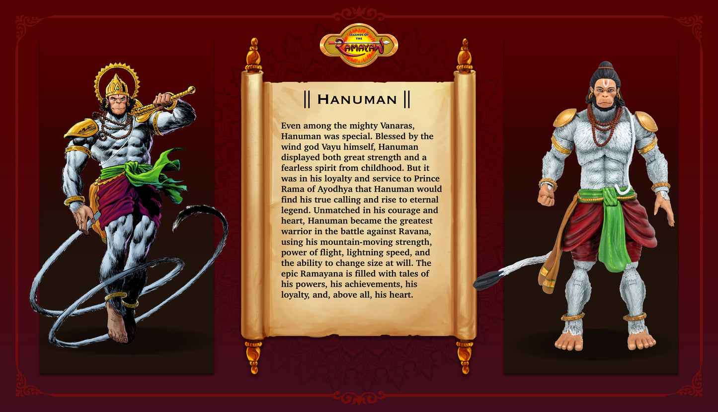 【2026年1~4月発送予定】Legends of the Ramayan (レジェンズ・オブ・ラーマーヤナ) ハヌマーン The Hierophant Entertainment