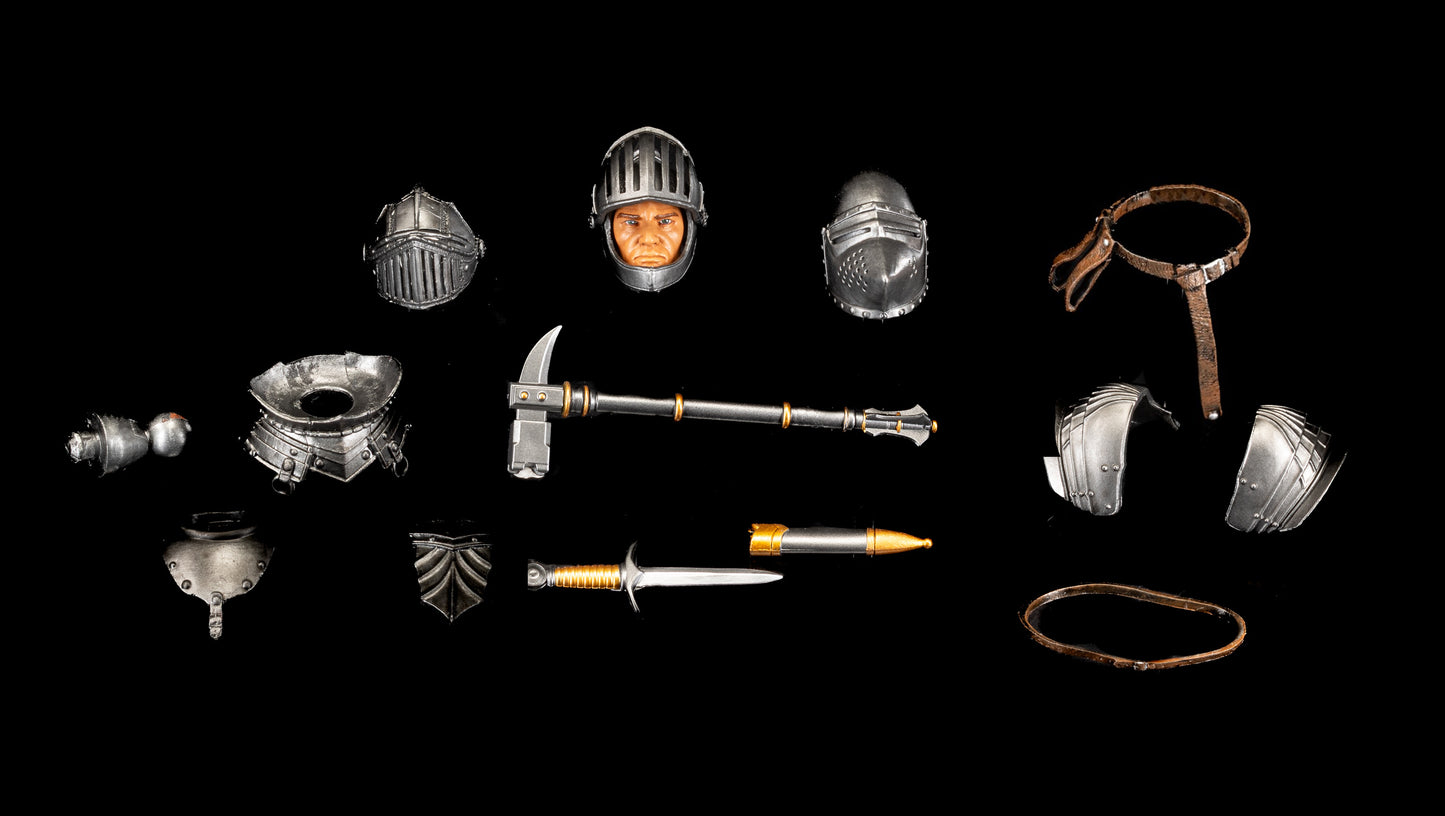 【2027年中期発送予定】Mythic Legions ヴァリアントナイト オプションパーツセット (Valiant Knight Add-On Set) RF3