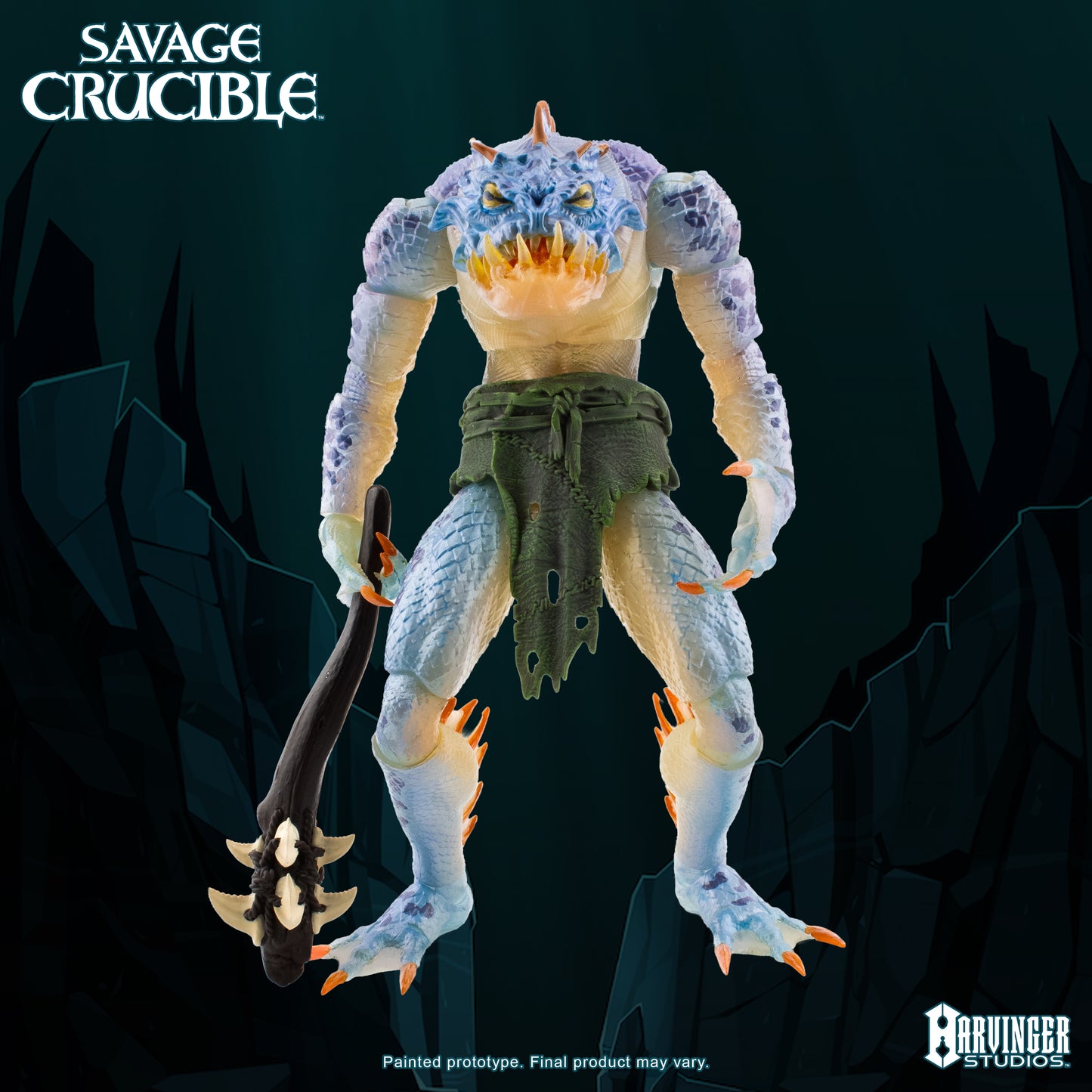 【2025年11月~2026年3月発送予定】Savage Crucible(サベージ・クルーシブル) wave3 ピラノイド(サベージ)(Piranoid Savage) Harvinger Studios SC3