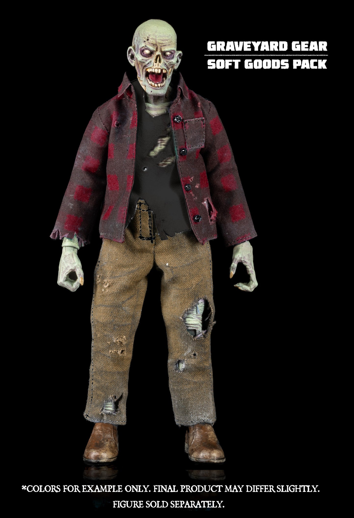 【2026年4~6月発送予定】Graveyard Zombies(グレイブヤードゾンビ) ワーカーゾンビ衣装パック (Worker Zombie Softgoods) Four Horsemen Studios GYZ
