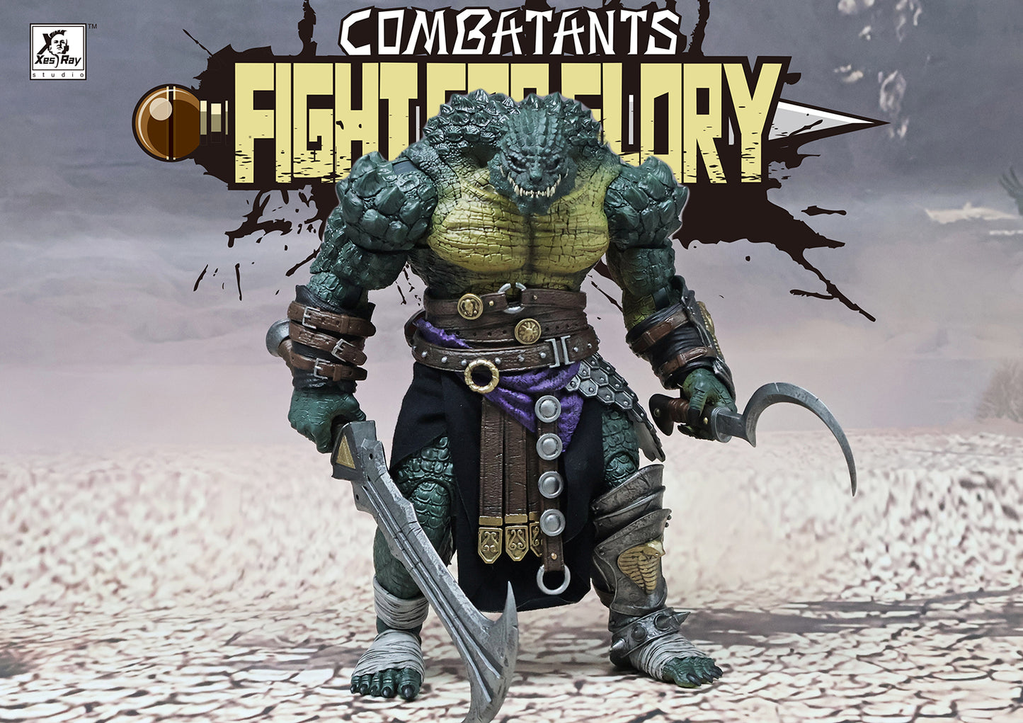 【2026年7～9月発送予定】Combatants Fight for Glory 2026wave ソベクの顎、トゥクホリス (Tukhoris Sobek's Jaws) XesRay studio XR6