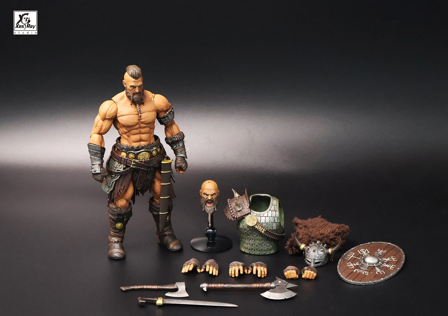 【2026年10～12月発送予定】Combatants Fight for Glory 2026wave  蛮族傭兵クリムハース(Krimharth, Barbarian Mercenary) XesRay studio XR6