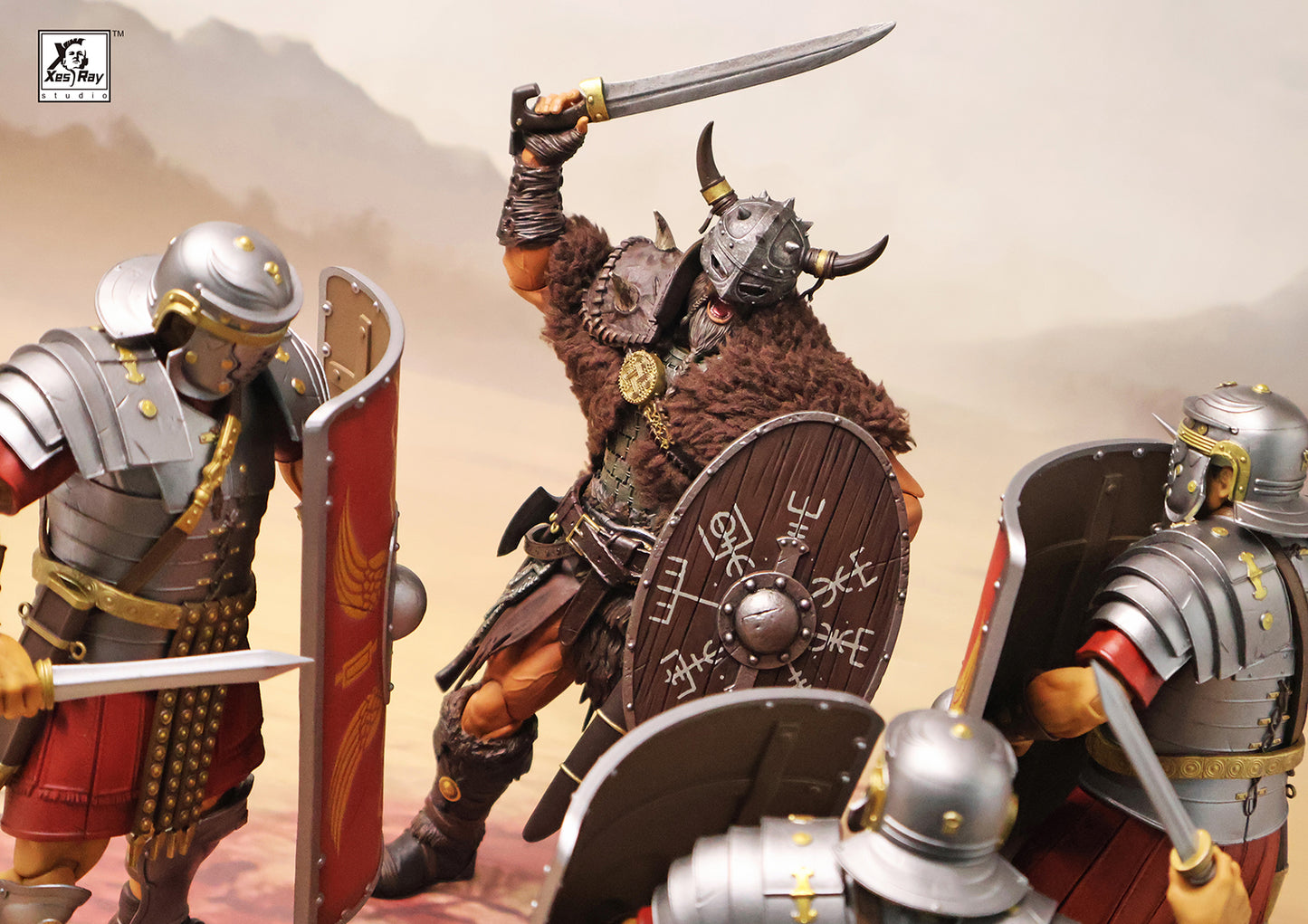 【2026年10～12月発送予定】Combatants Fight for Glory 2026wave  蛮族傭兵クリムハース(Krimharth, Barbarian Mercenary) XesRay studio XR6