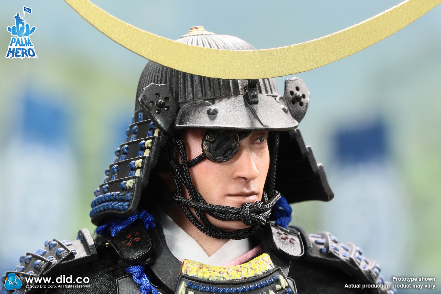 【2026年6～8月発送予定】Palm Hero (パームヒーロー) 1/12スケール 伊達政宗 XJ80030 DAT