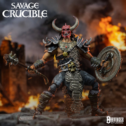 【2027年1〜3月発送予定】 Savage Crucible 骨のヴァルクル (Varkul of the Bone) Harvinger Studios SCK