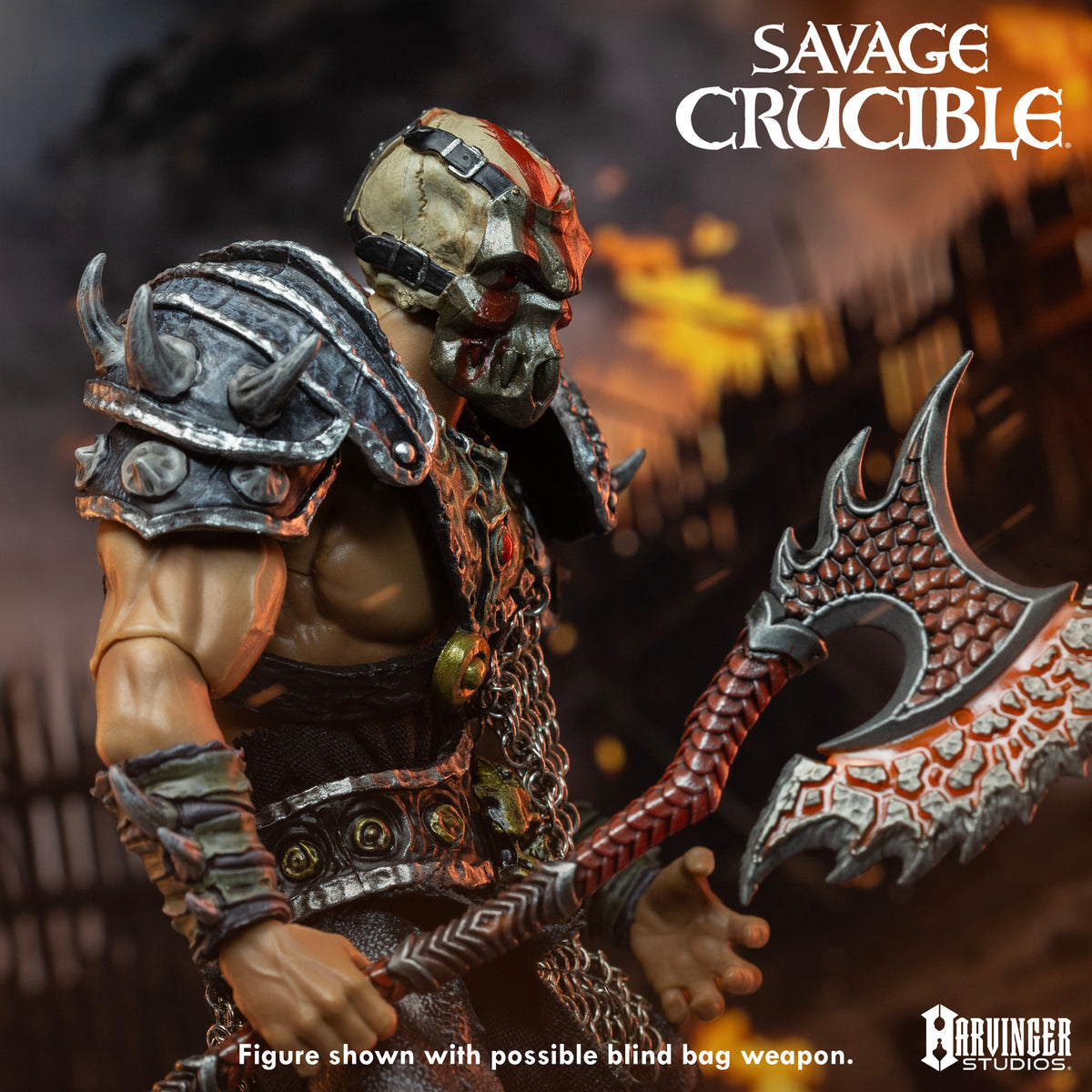 【2027年1〜3月発送予定】 Savage Crucible 骨のヴァルクル (Varkul of the Bone) Harvinger Studios SCK