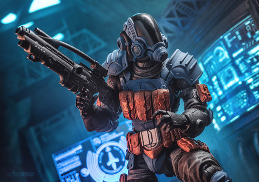 【2027年12月～2028年2月発送予定】Cosmic Legions (コズミックリージョンズ) プロテクタレートガーディアンビルダー (Protectorate Guardian Legion Builder) Four Horsemen Studios MOT