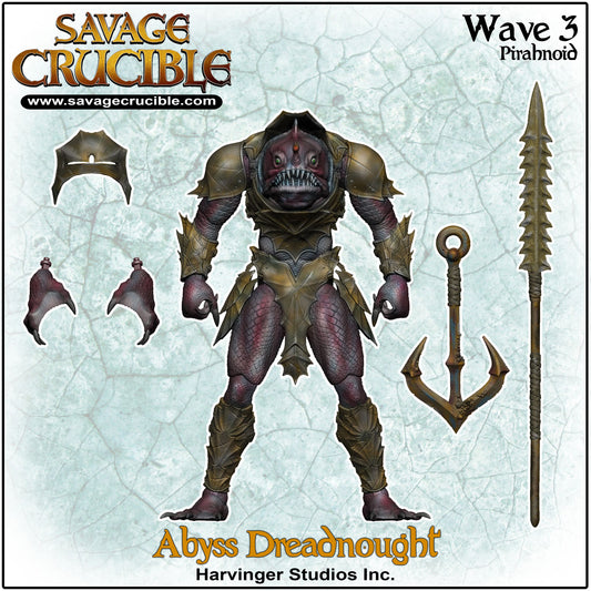 【2025年11月～2026年3月発送予定】Savage Crucible(サベージ・クルーシブル) wave3 　アビス・ドレッドノート（Abyss Dreadnaught）  Harvinger Studios SC3