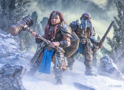 【ストック品放出】Mythic Legions  (ミシックリージョンズ)  山の下からの流浪者（ドワーフ2パック） Four Horsemen Studios RSS