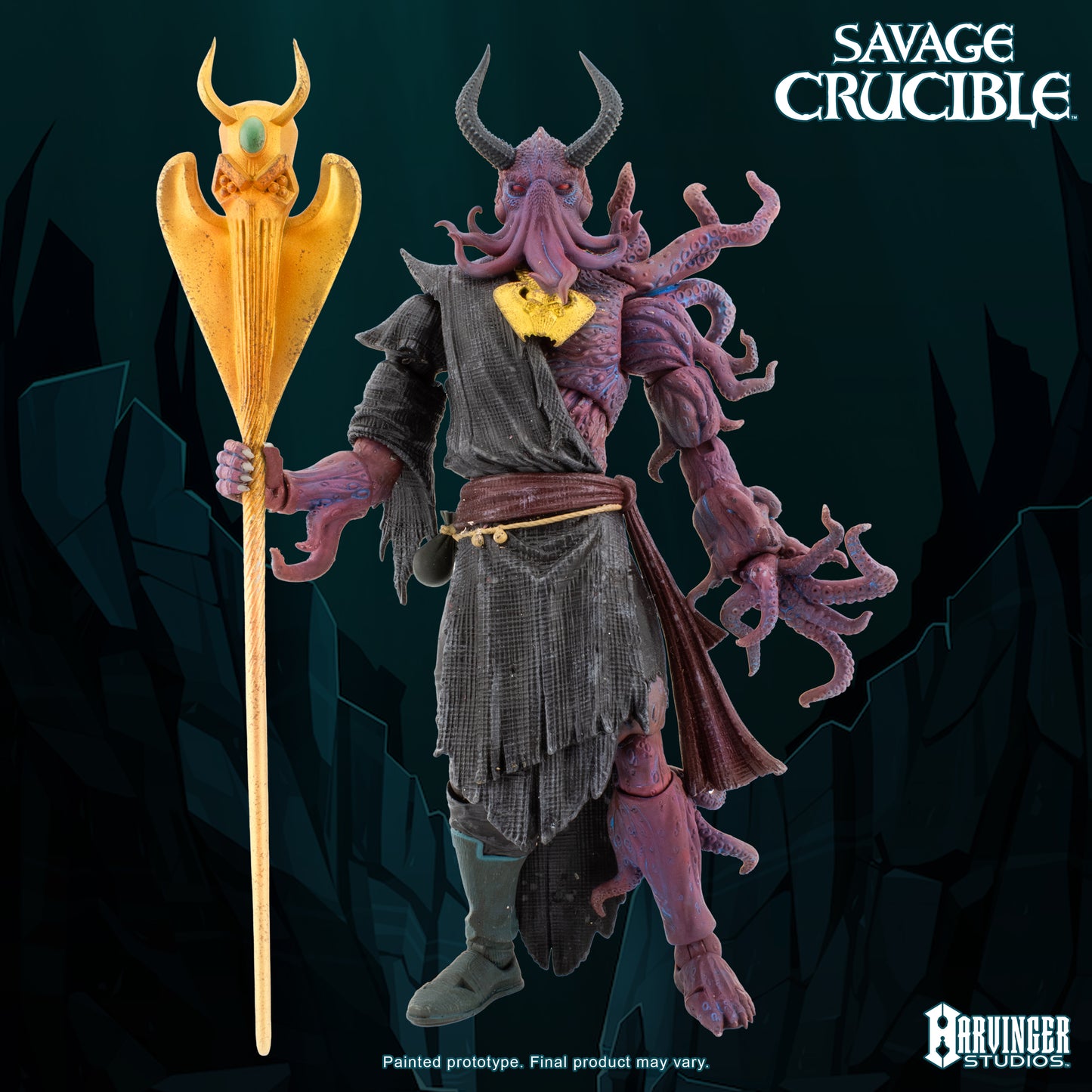 【2025年11月～2026年3月発送予定】Savage Crucible(サベージ・クルーシブル) wave3 　ハービンジャー・オブ・ジ・アビス（深淵の先触れ）（Harbinger of the Abyss）  Harvinger Studios SC3