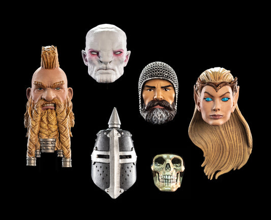 【2026年12月～2027年2月発送予定】Mythic Legions (ミシックリージョンズ) The RPGヘッドパック  (The RPG Heads Pack) Four Horsemen Studios RPG