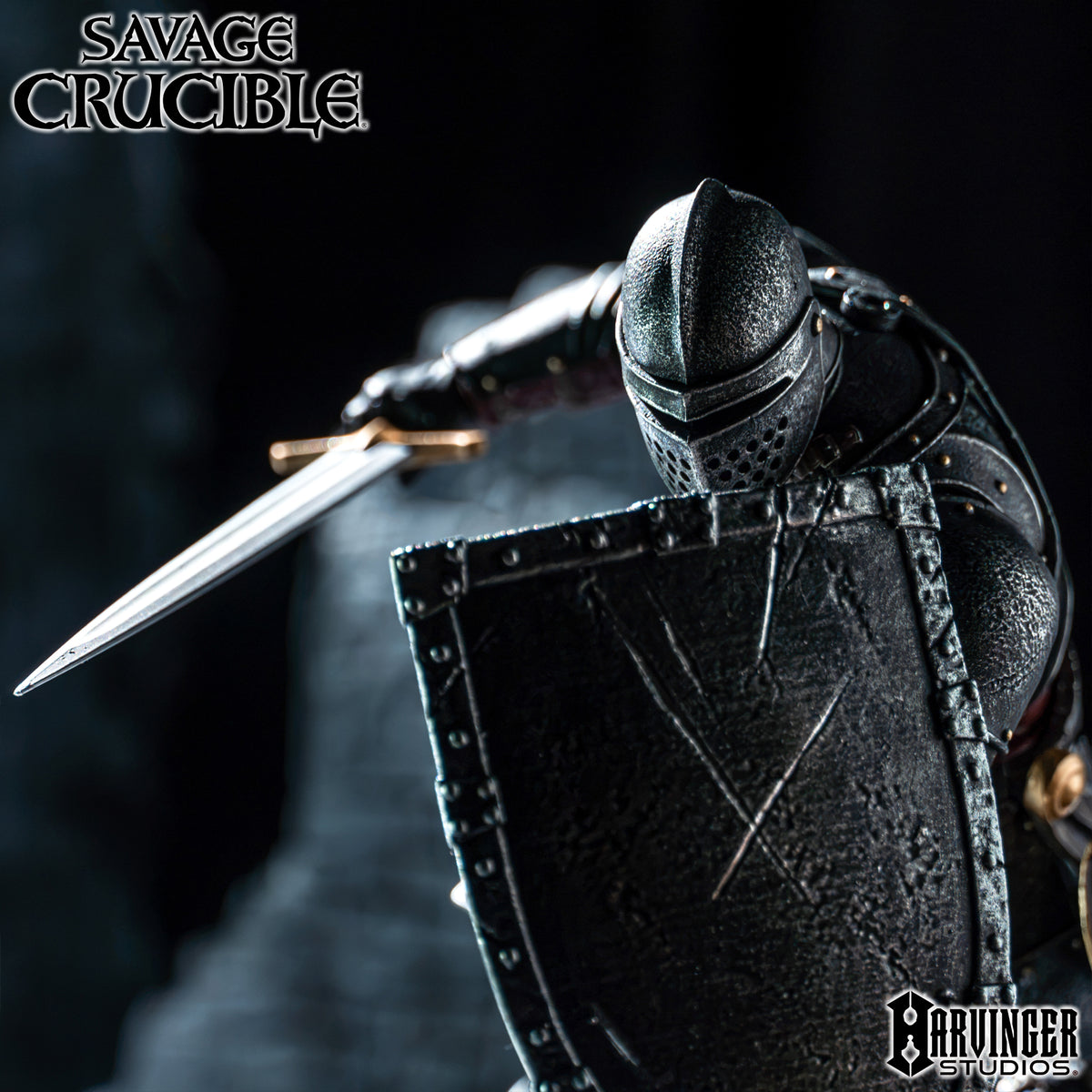 【2027年1〜3月発送予定】 Savage Crucible ナイト・オブ・ザ・ベアリング スタンダード騎士(Knight of the Bearing Standard Knight) Harvinger Studios SCK