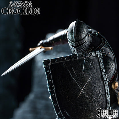 【2027年1〜3月発送予定】 Savage Crucible ナイト・オブ・ザ・ベアリング スタンダード騎士(Knight of the Bearing Standard Knight) Harvinger Studios SCK