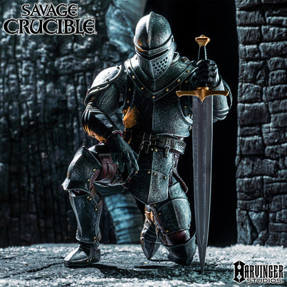 【2027年1〜3月発送予定】 Savage Crucible ナイト・オブ・ザ・ベアリング スタンダード騎士(Knight of the Bearing Standard Knight) Harvinger Studios SCK