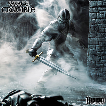 【2027年1〜3月発送予定】 Savage Crucible ナイト・オブ・ザ・ベアリング スタンダード騎士(Knight of the Bearing Standard Knight) Harvinger Studios SCK