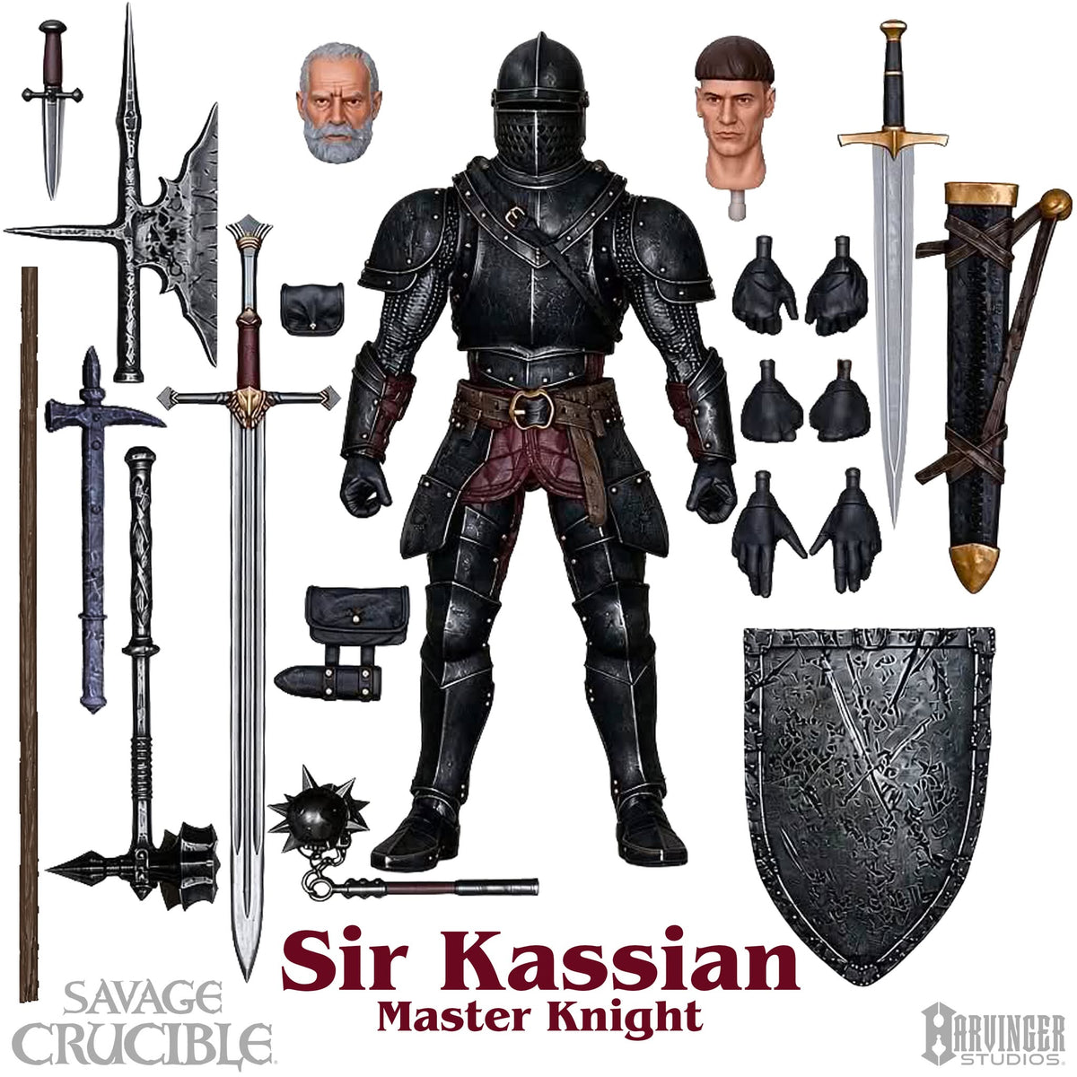 【2027年1〜3月発送予定】 Savage Crucible カシアン卿 (Sir Kassian) Harvinger Studios SCK