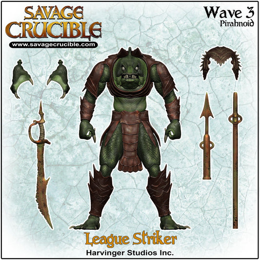 【2025年11月～2026年3月発送予定】Savage Crucible(サベージ・クルーシブル) wave3 　リーグストライカー（League Striker）  Harvinger Studios SC3
