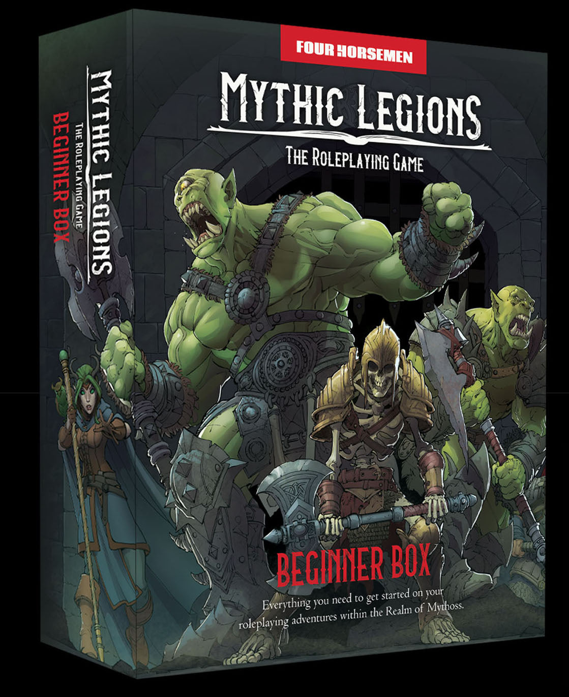 【2026年12月～2027年2月発送予定】Mythic Legions The RPG(ミシックリージョンズ・ロールプレイングゲーム) ビギナーボックス Four Horsemen Studios RPG