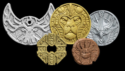 【2026年12月～2027年2月発送予定】Mythic Legions The RPG(ミシックリージョンズ・ロールプレイングゲーム) メタルコインセット Four Horsemen Studios RPG