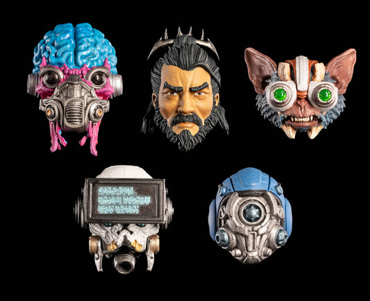 【2027年12月～2028年2月発送予定】Cosmic Legions (コズミックリージョンズ) コズミックヘッドパック (Heads Pack) Four Horsemen Studios MOT