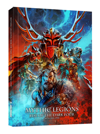 【2026年12月～2027年2月発送予定】Mythic Legions (ミシックリージョンズ) Rise of the Dark Four (書籍) Four Horsemen Studios RDF