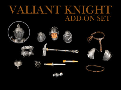 【2027年中期発送予定】Mythic Legions ヴァリアントナイト オプションパーツセット (Valiant Knight Add-On Set) RF3