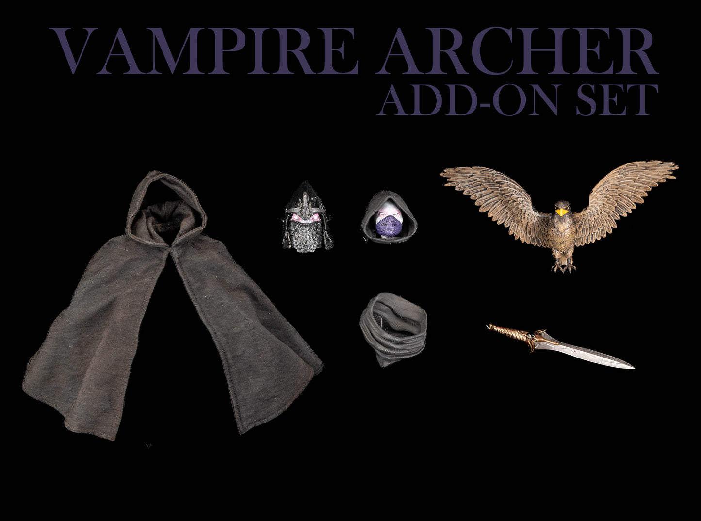 【2027年中期発送予定】Mythic Legions ヴァンパイアアーチャー オプションパーツセット (Vampire Archer Add-On Set) RF3